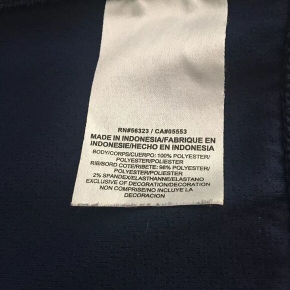 Nike Dri-Fit Navy Blue Track Jacket - Women's Medium - Picture 10 of 12